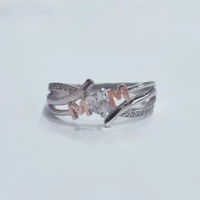 Каблучка "Мама", арт.375 — срібна прикраса