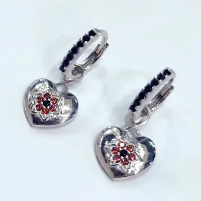 Сережки "Барви" арт. 300ср — срібна прикраса