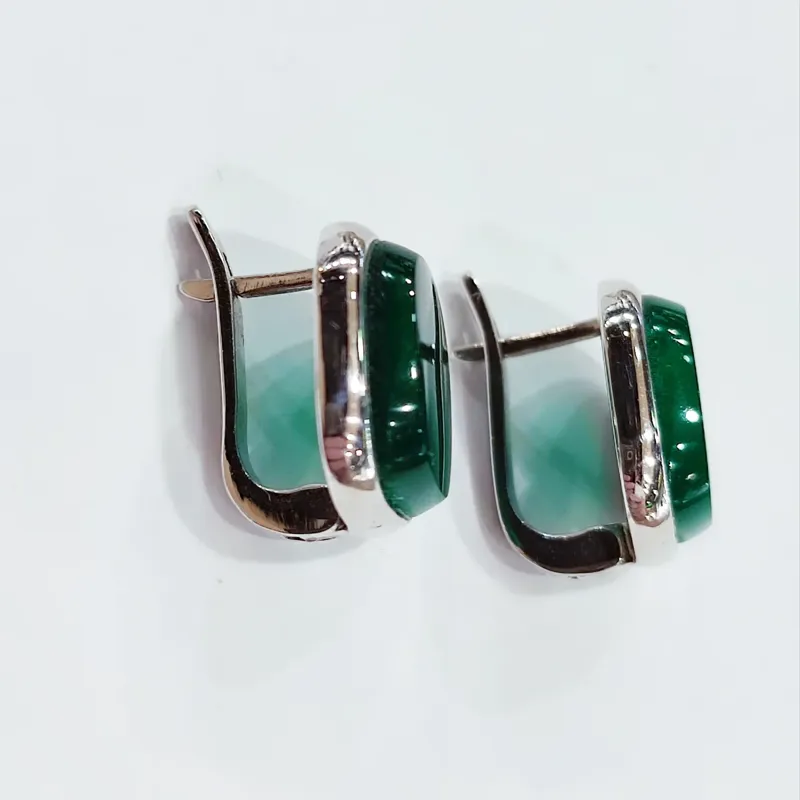 Сережки з улекситом, арт. 1517с — фото 3