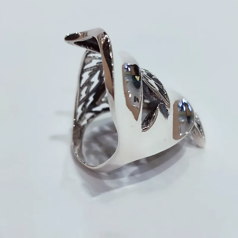 Срібна каблучка "Дефіле" — фото 3