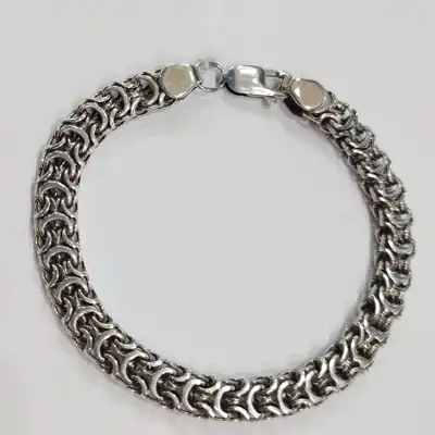 Срібний чоловічий браслет Рамзес — срібна прикраса