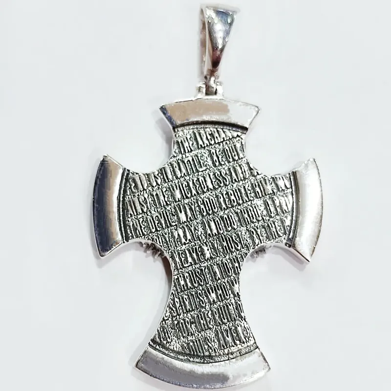 Срібний кулон Архангел Михаїл — фото 2