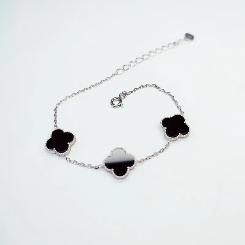 Браслет, "Конюшина", арт. 338/3Rh — фото 3