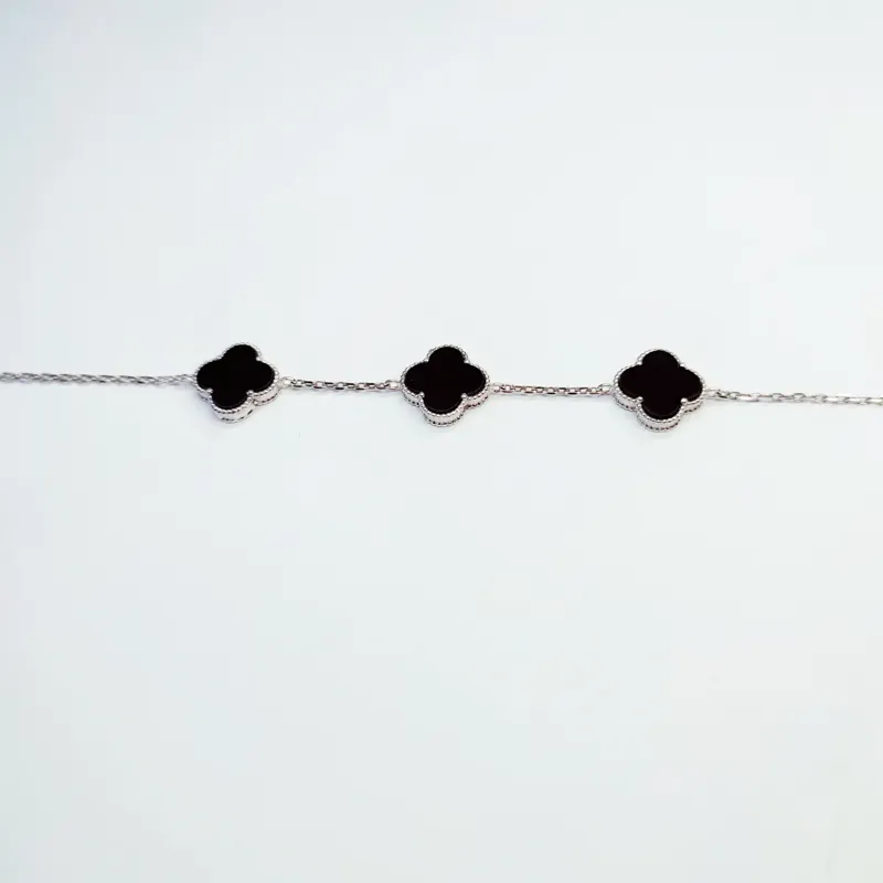 Браслет, "Конюшина", арт. 338/3Rh — фото 2