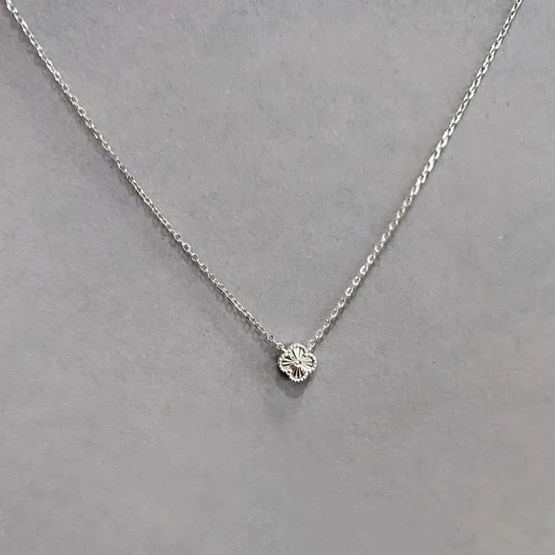 Срібне кольє "Конюшина" — фото 2