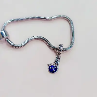 Срібний шарм підвіска Русалка — срібна прикраса