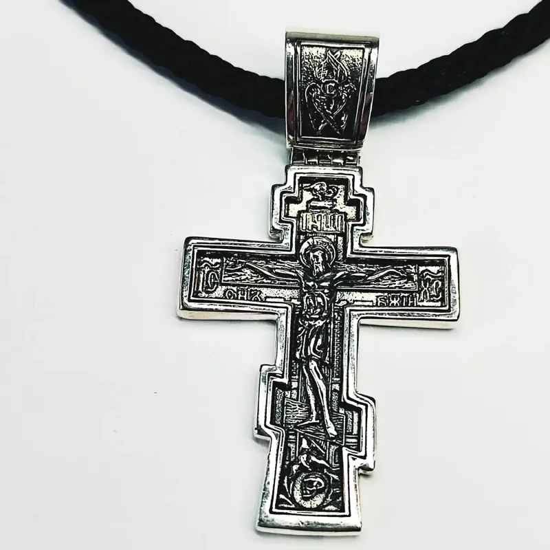 Хрест, масивний, чернений, арт.R018 — фото 1