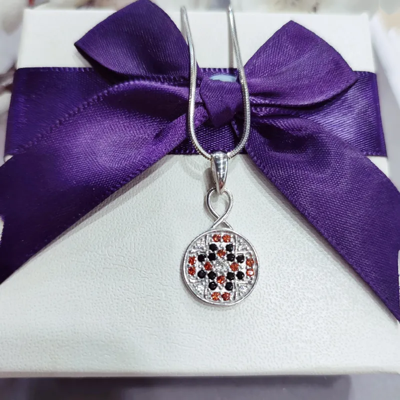 Підвіска із срібла в етно стилі — фото 2