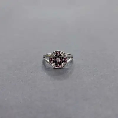 Каблучка із срібла в етнічному стилі — срібна прикраса