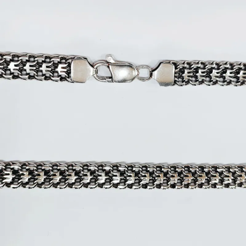 Ланцюг із срібла "Фараон з тризубом" — фото 3