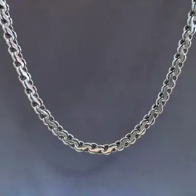 Ланцюг із срібла "Ручєй" — срібна прикраса