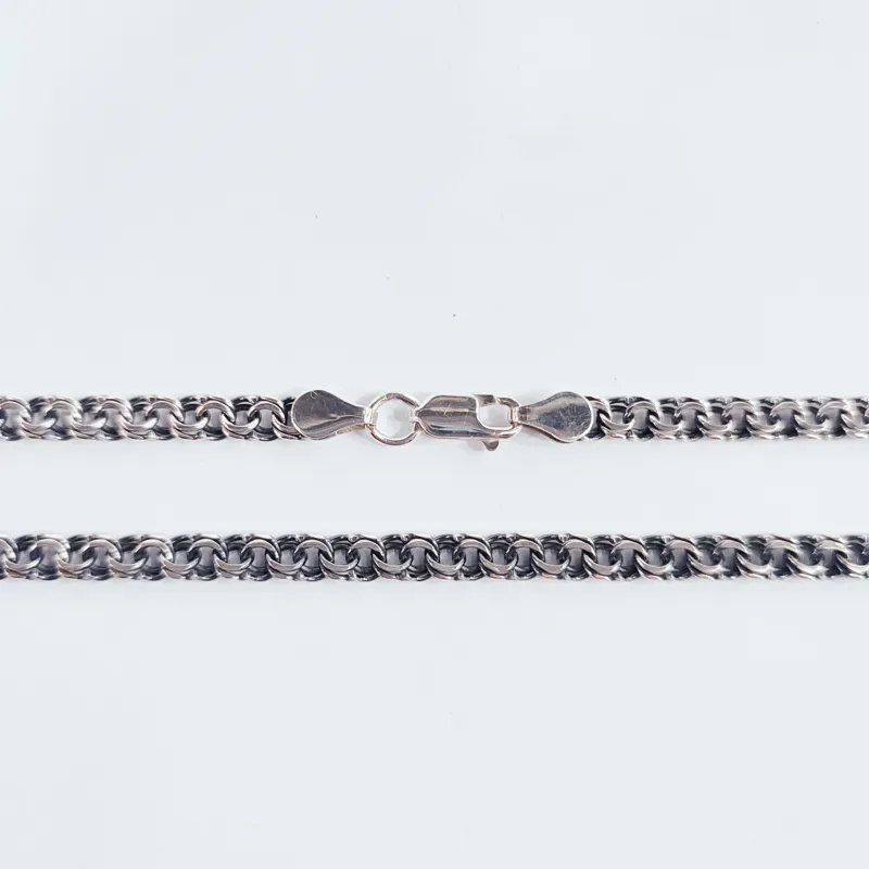 Ланцюг із срібла " Бісмарк" — фото 3