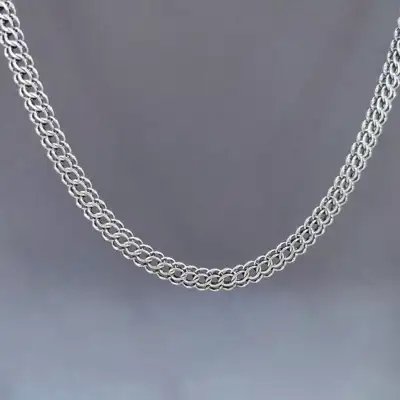 Ланцюг із срібла "Пітон" — срібна прикраса