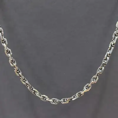 Ланцюг із срібла Біт якір — срібна прикраса