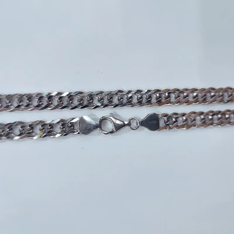 Ланцюг із срібла Подвійний ромб — фото 3