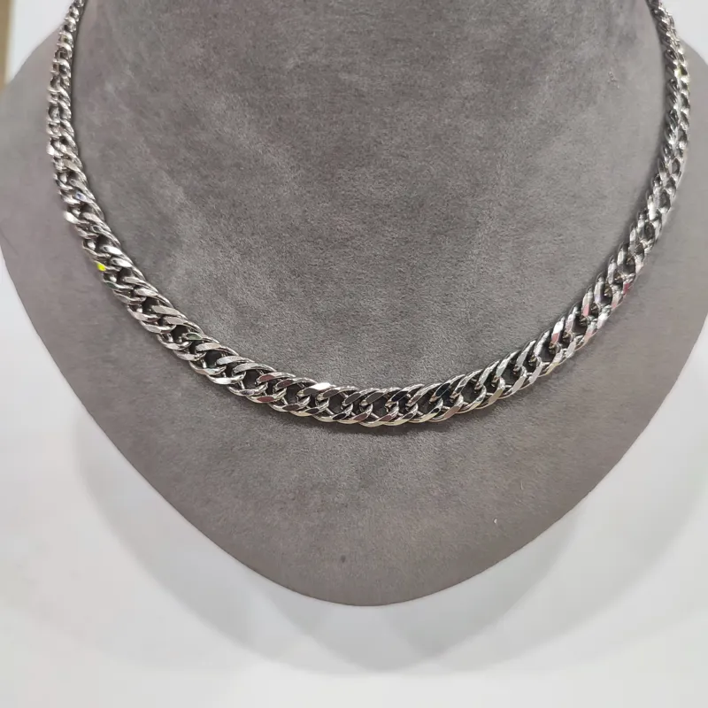 Ланцюг із срібла Подвійний ромб — фото 2