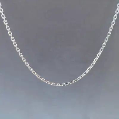 Ланцюг із срібла Якір родований — срібна прикраса