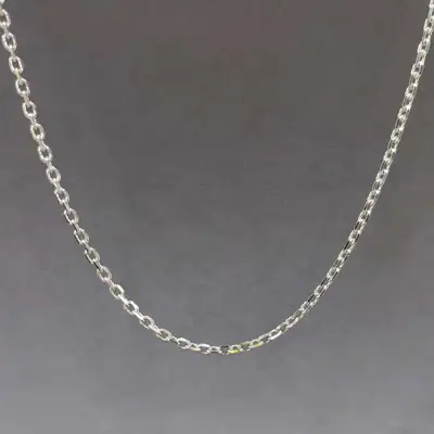 Ланцюг із срібла Якір родований — срібна прикраса