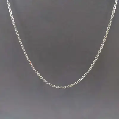 Ланцюг із срібла Якір родований — срібна прикраса