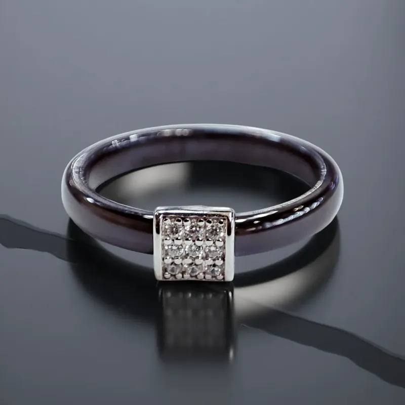 Каблучка із кераміки, арт. K10006 — фото 2