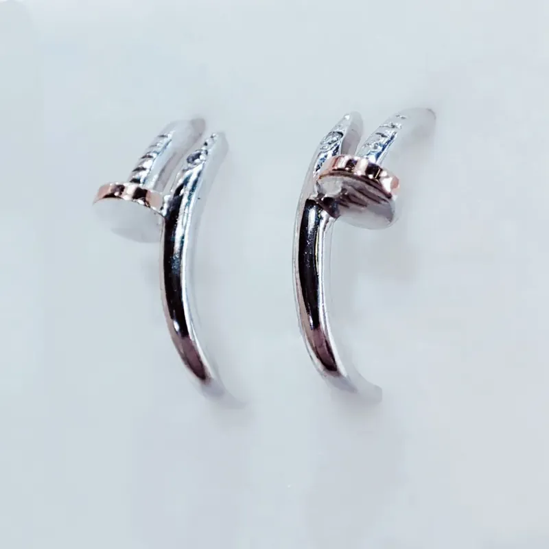 Сережки, "Цвях", арт. 384 — фото 3