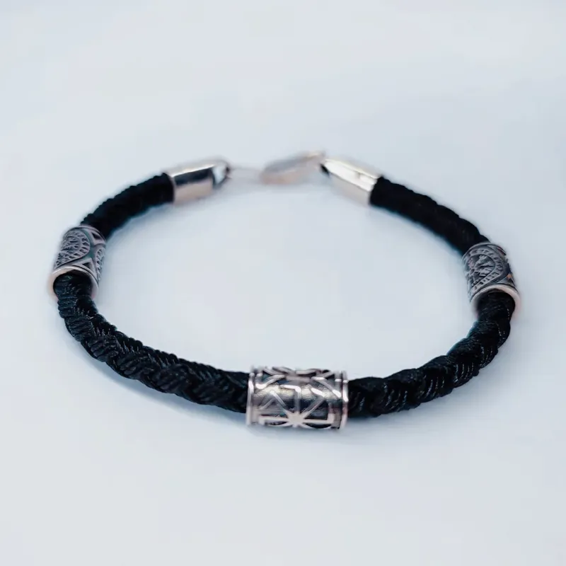 Браслет, "Шовковий шнур", арт. 1115 — фото 2