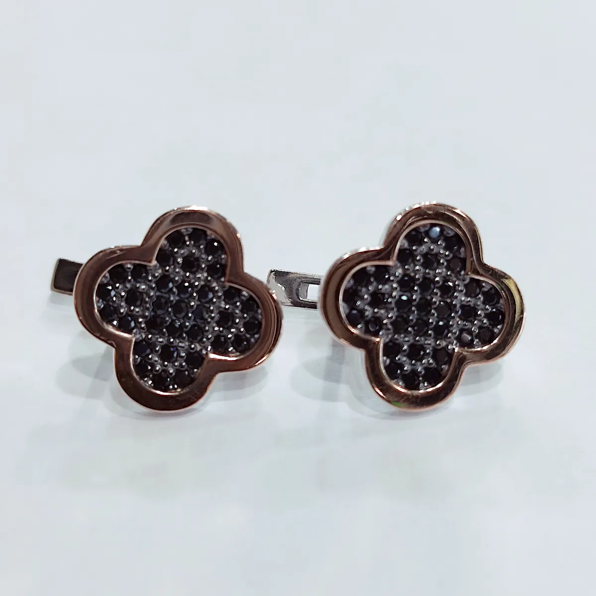 Сережки "Клевер", арт.458