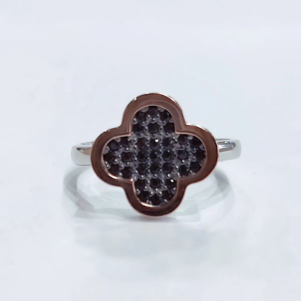 Каблучка "Конюшина", арт.458к